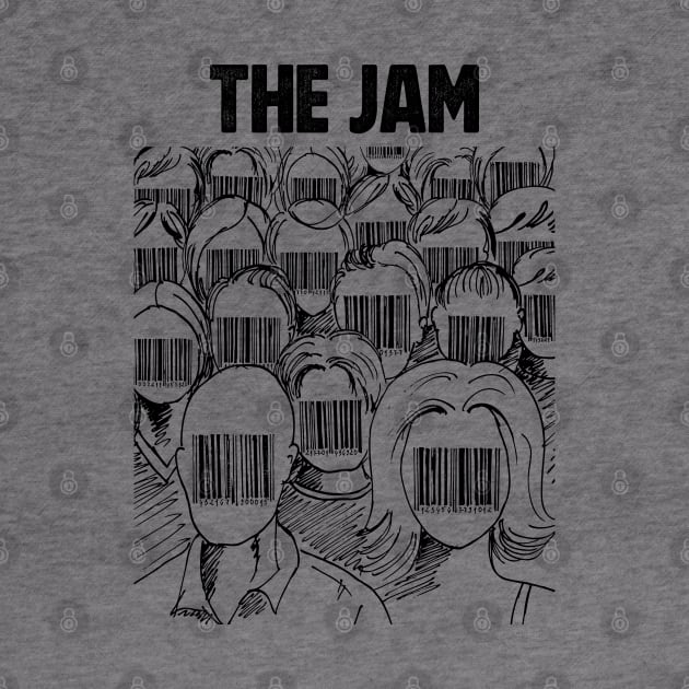 Barcode face The Jam by adima